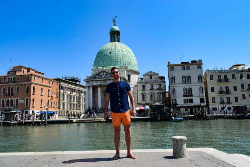 Summer Style orange shorts venezia