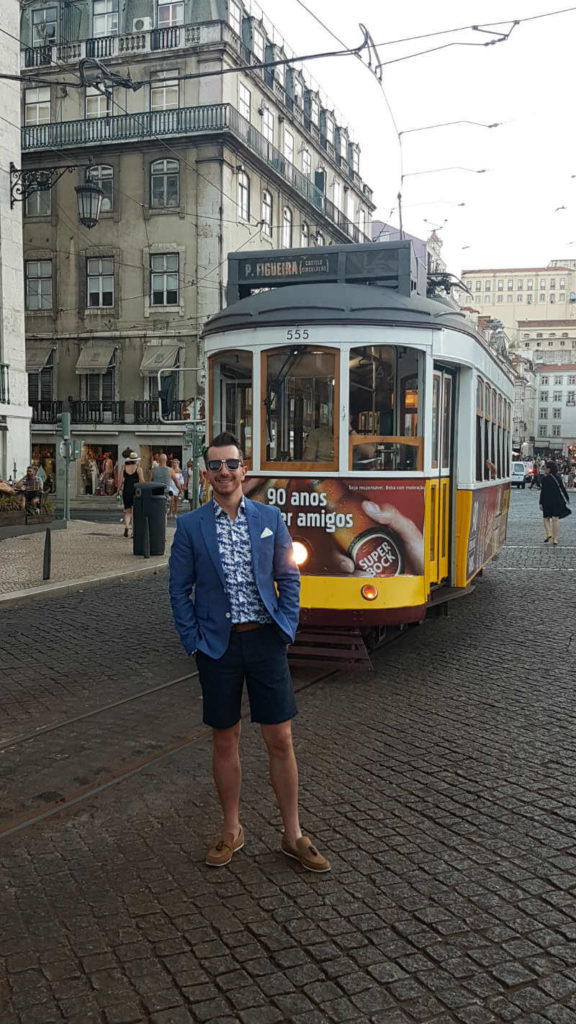 Summer style lisbon blazer and shorts