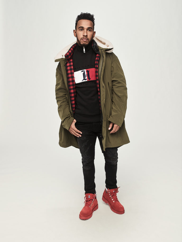 TommyXLewis Lewis Hamilton Green Parka