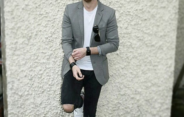 Every Man Needs A Grey Blazer