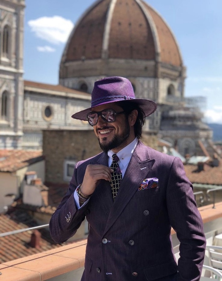 Pitti Uomo Double Breasted Blazer