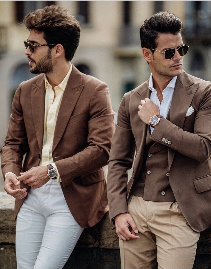 Pitti Uomo Brown Suits